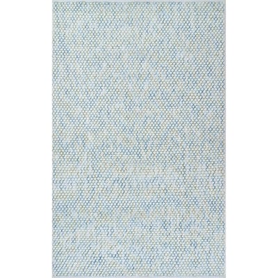 Bubbles 19611 Lagoon Handwoven Outdoor Area Rug