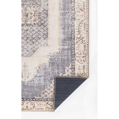 Afshar Printed AFS-35 Denim Area Rug