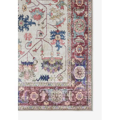 Karachi KAR-9 Non-Slip Backing Printed Area Rug