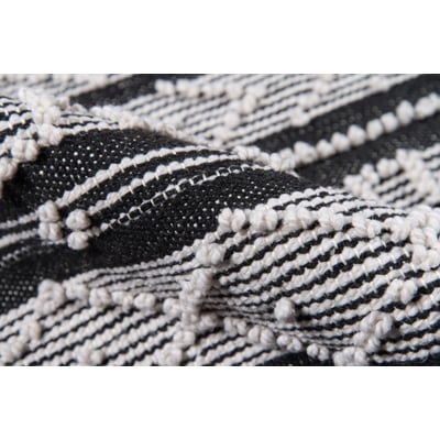 Otto OTT-2 Black Handwoven Outdoor Area Rug