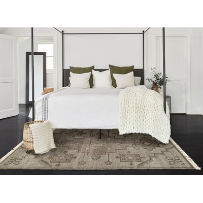 Bristol BRS-3 Natural Wool Handwoven Area Rug