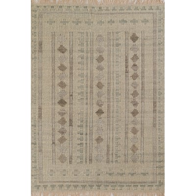 Bristol BRS-4 Ivory Wool Handwoven Area Rug