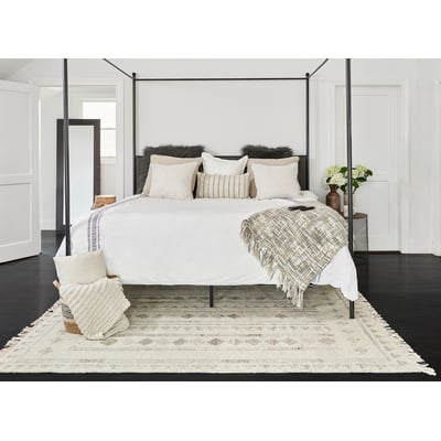 Bristol BRS-4 Ivory Wool Handwoven Area Rug