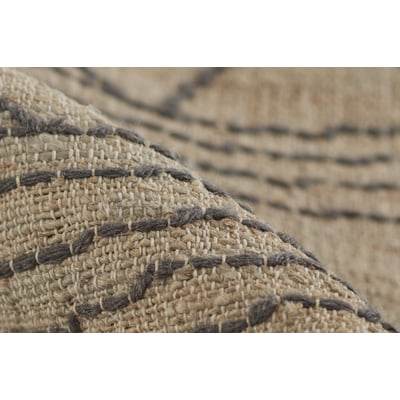 Argan ARG-6 Natural Jute/Wool Handwoven Area Rug