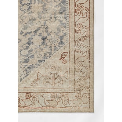 Ariana ARI-5 Blue Machine-Washable Area Rug