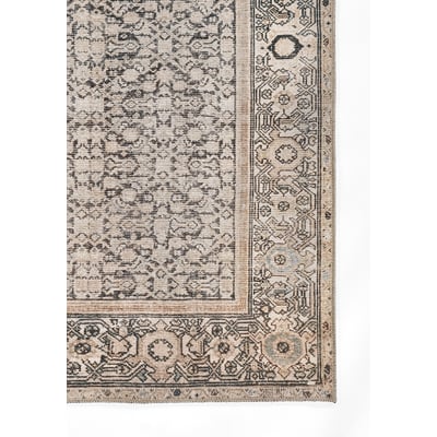 Ariana ARI-7 Charcoal Machine-Washable Area Rug