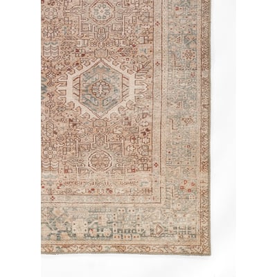 Ariana ARI-8 Camel Machine-Washable Area Rug