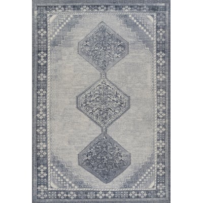 Luna LNA-1 Blue Hand-Tufted Area Rug