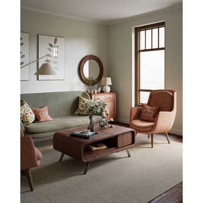 Heatherly HEA-B Wool Handmade Area Rug