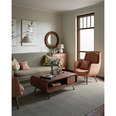 Heatherly HEA-B Wool Handmade Area Rug