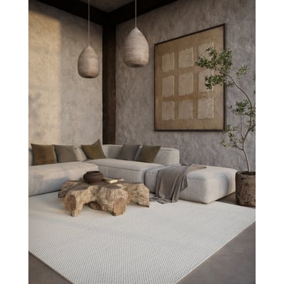 Pebbles PEB-B Wool Handwoven Area Rug