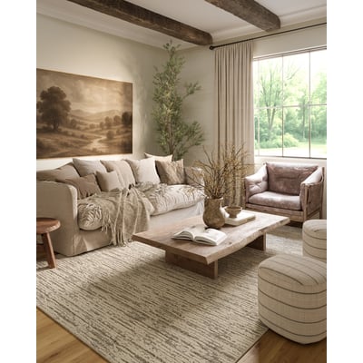 Haim HIM-1 Ivory Cotton Area Rug