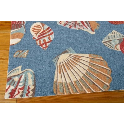 Sun and Shade SND-22 Azure Outdoor Area Rug