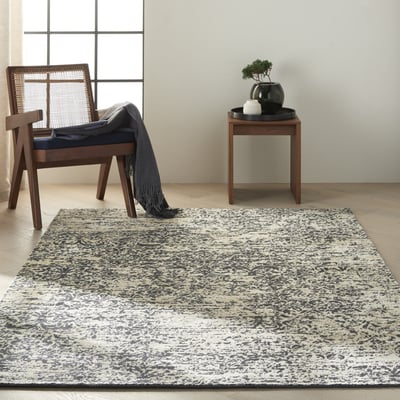 Maya Labradorite Wool Area Rug