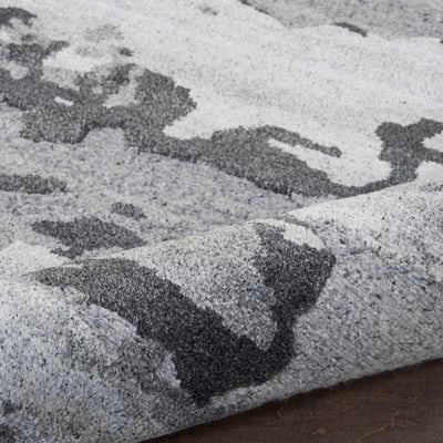 Divine DIV-07 Smoke Wool Hand-Knotted Area Rug