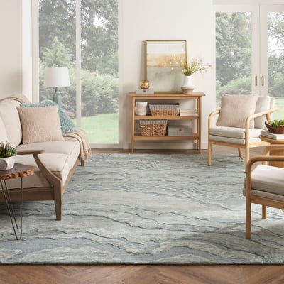 Graceful GRU-01 Wool Hand-Tufted Area Rug