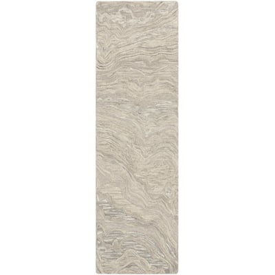 Graceful GRU-01 Wool Hand-Tufted Area Rug