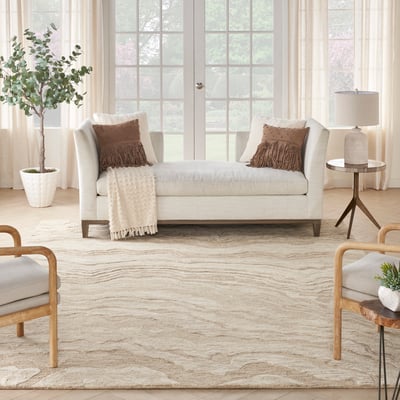 Graceful GRU-01 Wool Hand-Tufted Area Rug