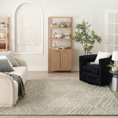 Graceful GRU-03 Wool Hand-Tufted Area Rug