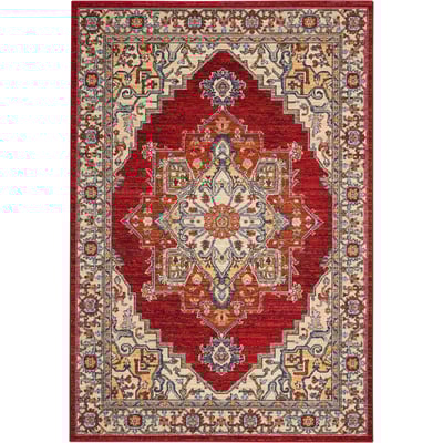 Majestic MST-05 Red Wool Area Rug