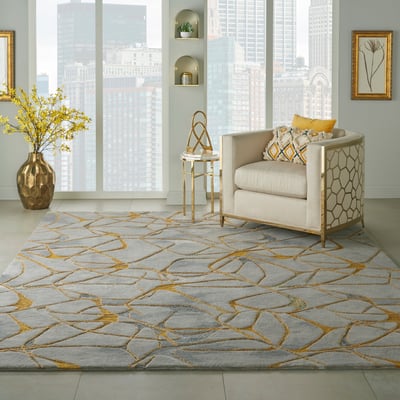 Symmetry SMM-05 Hand-Tufted Area Rug