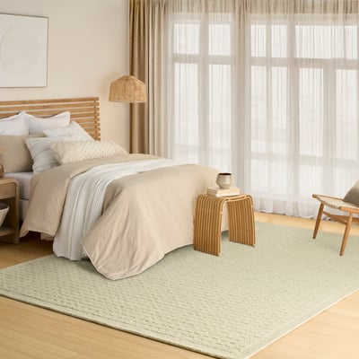 Pure Grids PGR-01 Wool Hand-Tufted Area Rug