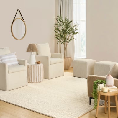 Pure Knots KNT-01 Wool Handwoven Area Rug