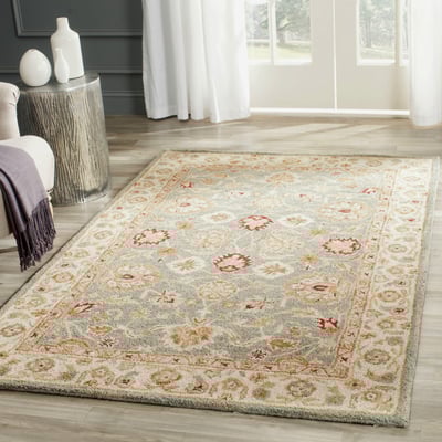 Antiquity AT-822 Wool/Cotton Hand-Tufted Area Rug