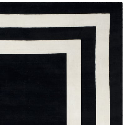 Fitzgerald Border RLR-4151 Wool Handmade Area Rug
