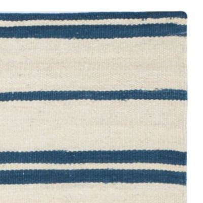 Sagaponack Stripe RLR-2870 Wool Handwoven Area Rug
