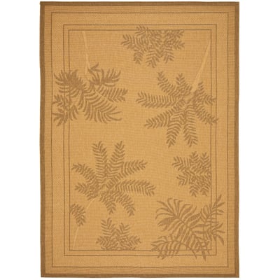 Courtyard CY-6683 Natural/Gold Outdoor Area Rug