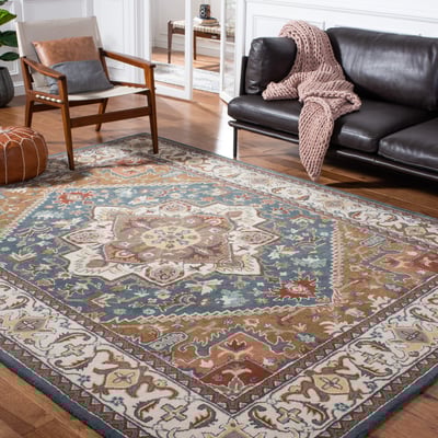 Heritage HG-625 Wool Hand-Tufted Area Rug