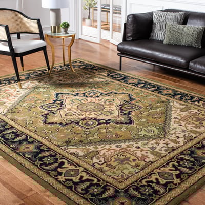 Heritage HG-625 Wool Hand-Tufted Area Rug