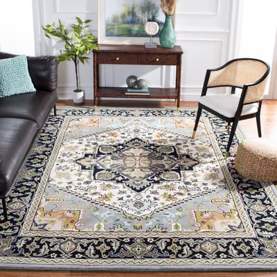 Heritage HG-625 Wool Hand-Tufted Area Rug