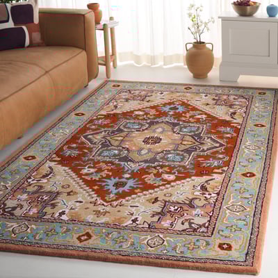 Heritage HG-625 Wool Hand-Tufted Area Rug