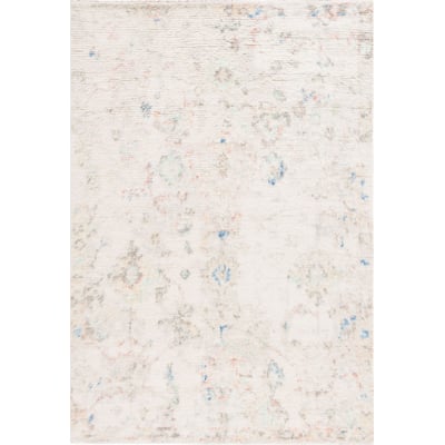 Tribeca TRI-118 Ivory/Pink Wool Hand-Knotted Area Rug