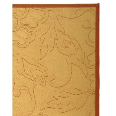 Courtyard II CY-2726 Natural/Terra Outdoor Area Rug
