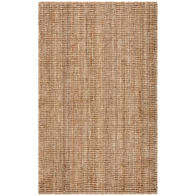 Natural Fiber NF-447A Natural Jute Handwoven Area Rug