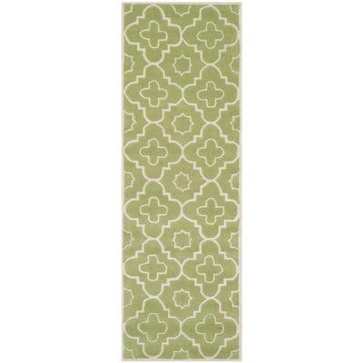 Chatham CHT-750 Green/Ivory Wool Hand-Tufted Area Rug