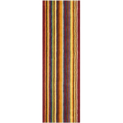 Himalaya HIM-582 Red/Yellow Wool Handmade Area Rug