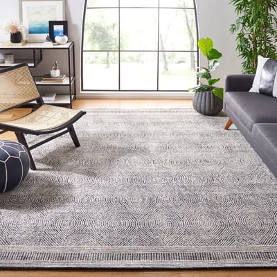 Abstract ABT-340 Wool Hand-Tufted Area Rug