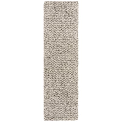 Hudson Shag SGH-330 Ivory/Grey Area Rug