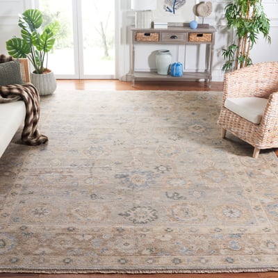 Samarkand SRK-122 Wool Hand-Knotted Area Rug