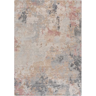 Samarkand SRK-183 Grey/Ivory Wool Hand-Knotted Area Rug