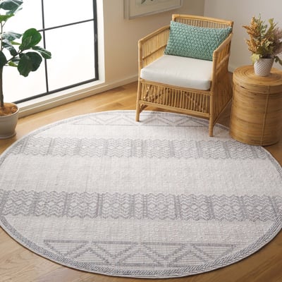 Serenity MSR-1908 Ivory/Grey Area Rug