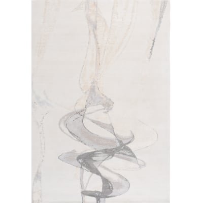 Centennial CEN-401 Grey/Ivory Wool Hand-Knotted Area Rug