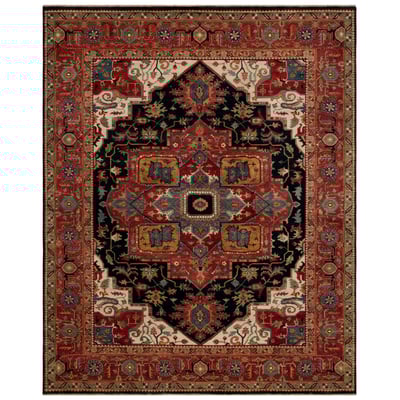 Wellesley RLR-9556 Currant Wool Hand-Knotted Area Rug