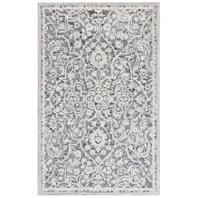 Hand-Tufted 6600 LRL-6636 Wool Hand-Tufted Area Rug