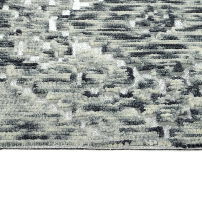 Radiance RAD98 Grey Wool Hand-Tufted Area Rug
