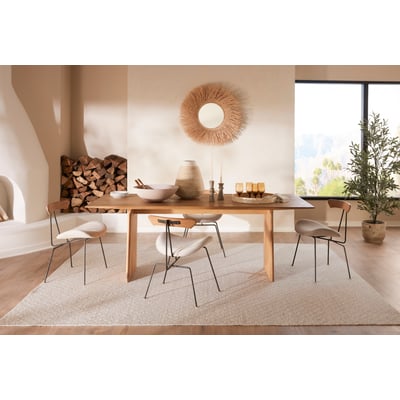 Aiya AIY01 Wool Hand-Knotted Area Rug